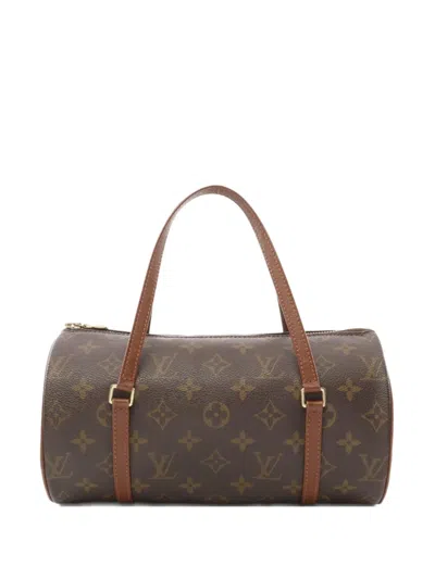 Pre-owned Louis Vuitton 2001 Papillon 26 Handbag In Brown