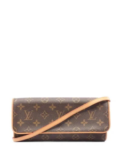 Pre-owned Louis Vuitton 2001 Pochette Twin Gm Shoulder Bag