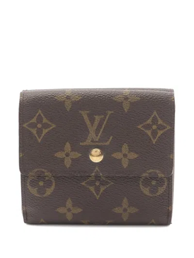 Pre-owned Louis Vuitton 2001 Porto Monnaie Bie Trilfold Wallet