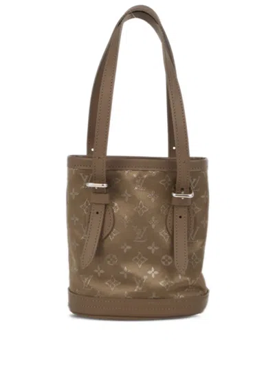 Pre-owned Louis Vuitton 2001  Little Bucket Handbag In Brown