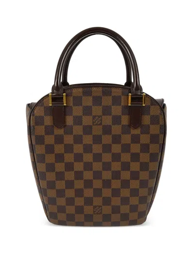 Pre-owned Louis Vuitton 2001 Sarria Seau Handbag In Brown