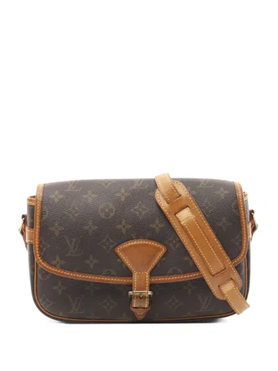 Pre-owned Louis Vuitton 2001 Sologne Monogram Shoulder Bag In Brown