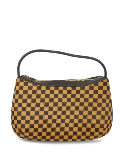 Pre-owned Louis Vuitton 2001 Tigar Handbag In Brown