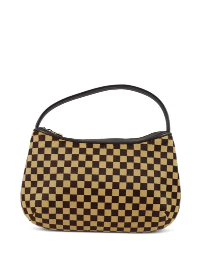 Pre-owned Louis Vuitton 2001 Tiger Handbag In Brown