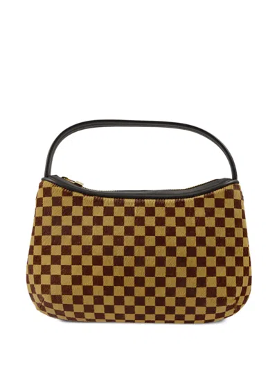Pre-owned Louis Vuitton 2001 Tiger Handbag In Brown