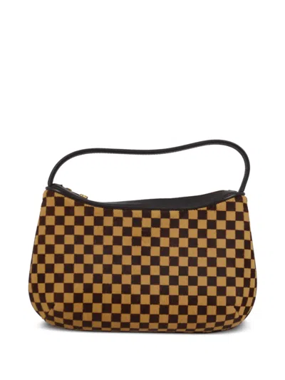 Pre-owned Louis Vuitton 2001 Tiger Handbag In Brown