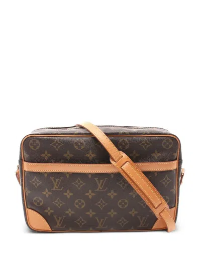 Pre-owned Louis Vuitton 2001 Trocadero 30 Shoulder Bag In Brown