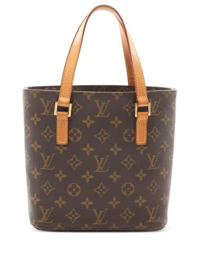 Pre-owned Louis Vuitton 2001 Vavin Pm Tote Bag In Brown