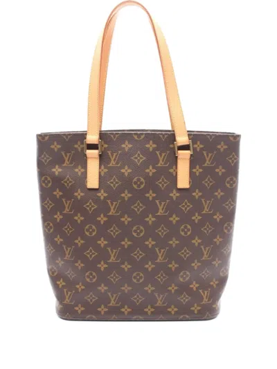 Pre-owned Louis Vuitton 2001 Vivian Gm Monogram Shoulder Bag In Brown