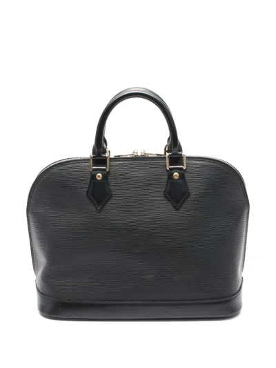 Pre-owned Louis Vuitton 2002 Alma Handbag In Black
