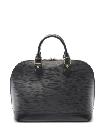 Pre-owned Louis Vuitton 2002 Alma Handbag In Black