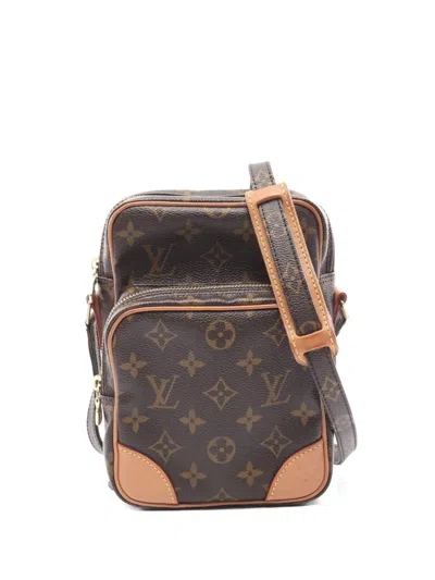 Pre-owned Louis Vuitton 2002 Amazon Shoulder Bag In Brown