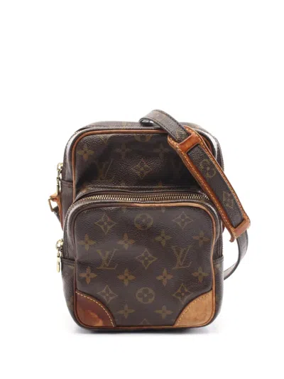 Pre-owned Louis Vuitton 2002 Amazon Shoulder Bag In Brown