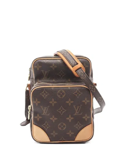 Pre-owned Louis Vuitton 2002 Amazon Shoulder Bag In Brown