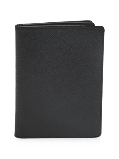 Pre-owned Louis Vuitton 2002 Ardoise Leather Card Holder In Gray