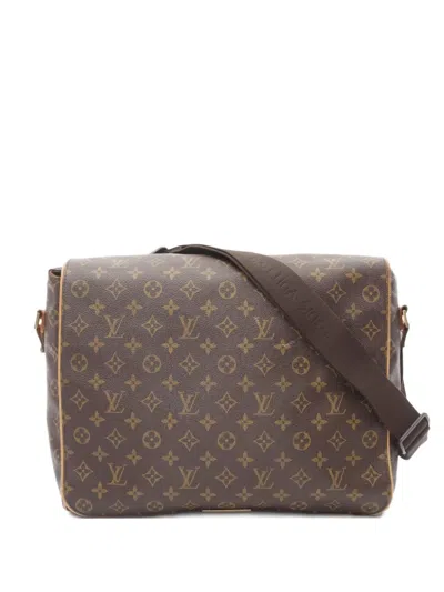 Pre-owned Louis Vuitton 2002 Aves Shoulder Bag In Brown