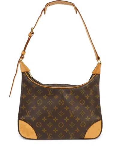 Pre-owned Louis Vuitton 2002 Boulogne 30 Shoulder Bag In Brown
