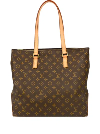 Pre-owned Louis Vuitton 2002 Cabas Mezzo Tote Bag