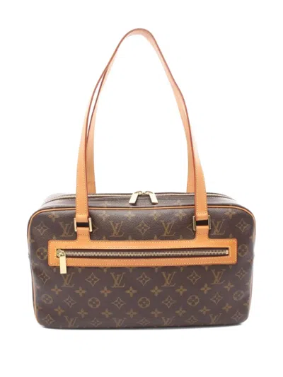 Pre-owned Louis Vuitton 2002 Cite Gm Shoulder Bag In Brown