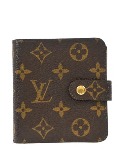 Pre-owned Louis Vuitton 2002 Compact Zip Wallet