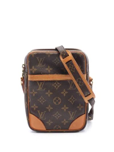 Pre-owned Louis Vuitton 2002 Dunabe Shoulder Bag In Brown