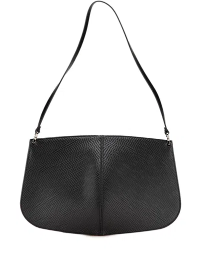 Pre-owned Louis Vuitton 2002 Epi Demi Lune Pochette Shoulder Bag