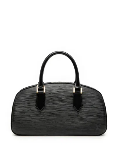 Pre-owned Louis Vuitton 2002 Epi Jasmine Handbag In Black