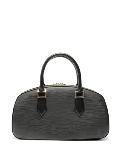 Pre-owned Louis Vuitton 2002 Epi Jasmine Handbag In Black