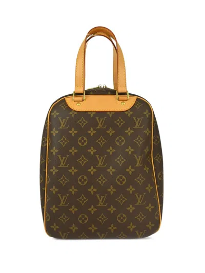 Pre-owned Louis Vuitton 2002 Excursion Tote Bag In ブラウン