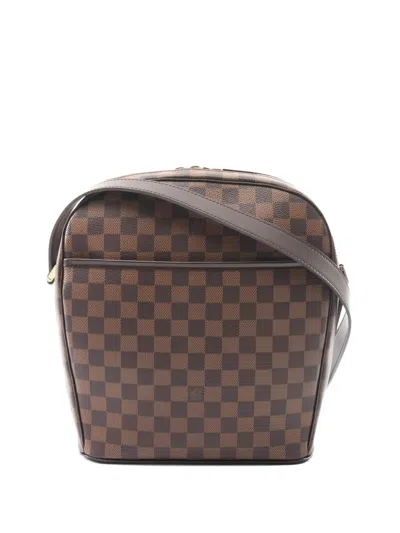Pre-owned Louis Vuitton 2002 Ipanema Gm Shoulder Bag In Brown