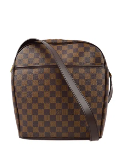 Pre-owned Louis Vuitton 2002 Ipanema Gm Shoulder Bag In Brown
