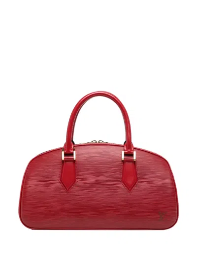 Pre-owned Louis Vuitton 2002  Jasmin Tote Bag In Red