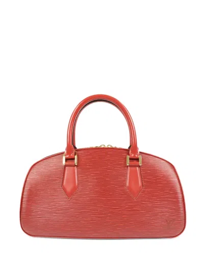 Pre-owned Louis Vuitton 2002  Jasmin Tote Bag In Red