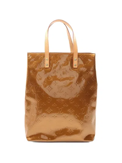 Pre-owned Louis Vuitton 2002 Lead Mm Tote Bag In Brown