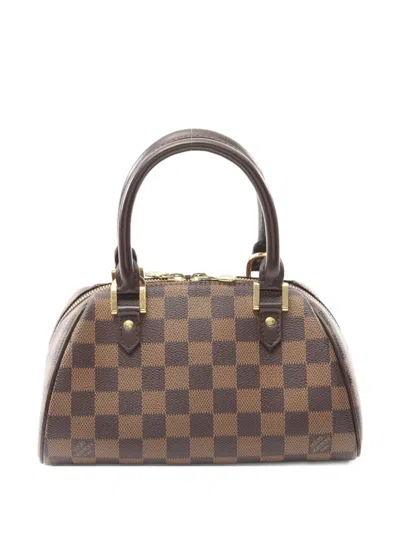 Pre-owned Louis Vuitton 2002 Mini Riviera Handbag In Brown
