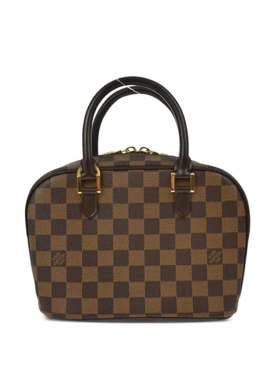 Pre-owned Louis Vuitton 2002 Mini Sarria Handbag In Neutrals