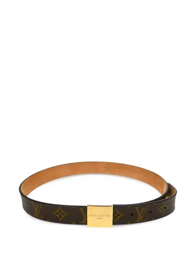 Pre-owned Louis Vuitton 2002 Monogram Belt