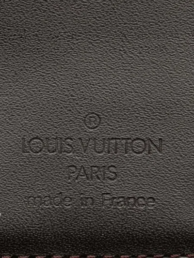 Pre-owned Louis Vuitton 2002 Monogram Glace Compact Wallet Small Wallets In Brown