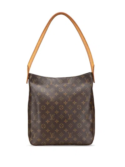 Pre-owned Louis Vuitton 2002 Monogram Looping Gm Shoulder Bag