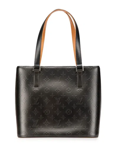 Pre-owned Louis Vuitton 2002 Monogram Mat Stockton Tote Bag