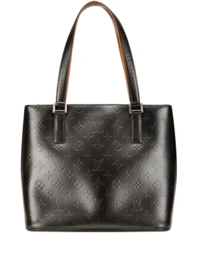 Pre-owned Louis Vuitton 2002 Monogram Mat Stockton Tote Bag