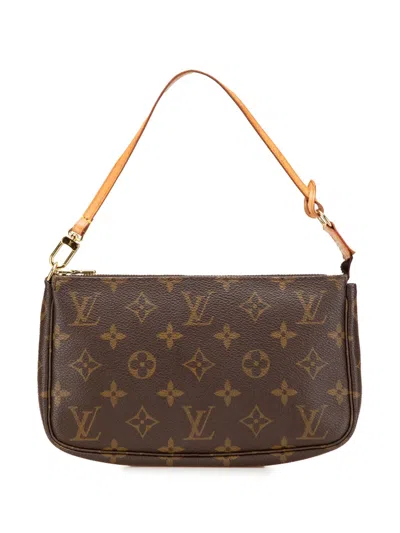 Pre-owned Louis Vuitton 2002 Monogram Pochette Accessoires Shoulder Bag