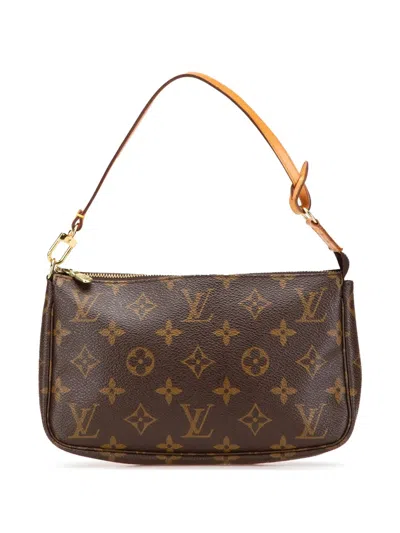 Pre-owned Louis Vuitton 2002 Monogram Pochette Accessoires Shoulder Bag