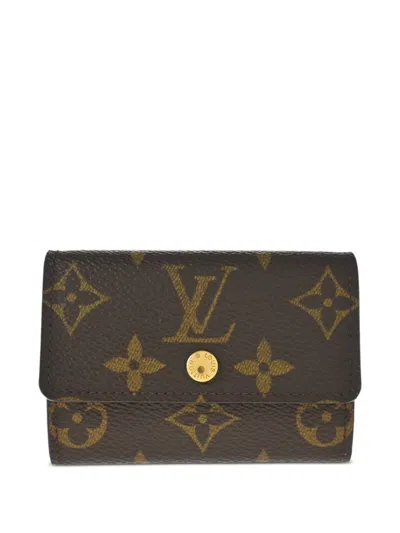 Pre-owned Louis Vuitton 2002 Monogram Porte Monnaie Wallet