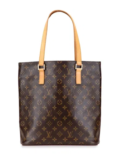 Pre-owned Louis Vuitton 2002 Monogram Vavin Gm Tote Bag In Brown
