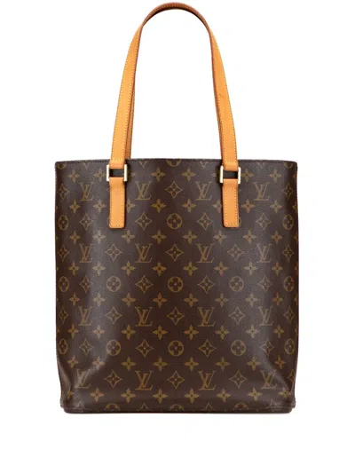 Pre-owned Louis Vuitton 2002 Monogram Vavin Gm Tote Bag In Brown