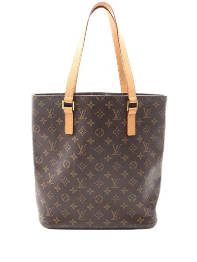 Pre-owned Louis Vuitton 2002 Monogram Vavin Gm Tote Bag In Brown