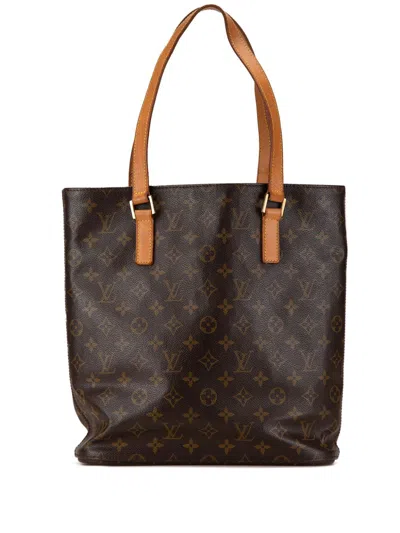 Pre-owned Louis Vuitton 2002 Monogram Vavin Gm Tote Bag In Brown