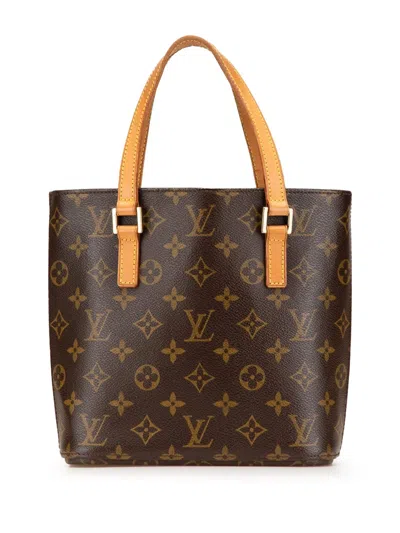 Pre-owned Louis Vuitton 2002 Monogram Vavin Pm Handbag In Brown