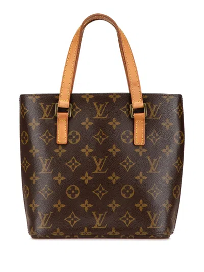 Pre-owned Louis Vuitton 2002 Monogram Vavin Pm Handbag In Brown